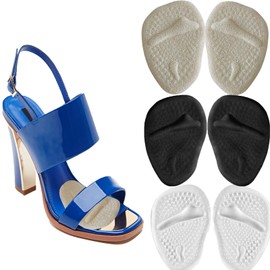 Misorita Ball of Foot Cushions with Stoppers, High Heel Inserts Weight Shifting, High Heel Comfort Pads Metatarsal Pads, Shoe Inserts for Women