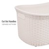 Mind Reader Basket Collection, Laundry Basket, 40 Liter (10kg/22lbs) Capacity,