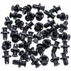 Rexka 40pcs Rear Front Bumper Cover Fender Grille Under Cover