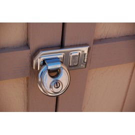 ABUS 26/70 Diskus Solid Body Storage Padlock with 2 Keys for Storage, Transport, and Commercial, 2.75in (70mm) Wide, Keyed Different