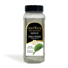 GranAroma Dill Weed, Aromatic Herb for Cooking, Pickling, and Seasoning (6 Ounce)
