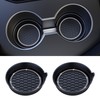 Amooca Car Cup Coaster Universal Non-Slip Cup Holders Bling Crystal