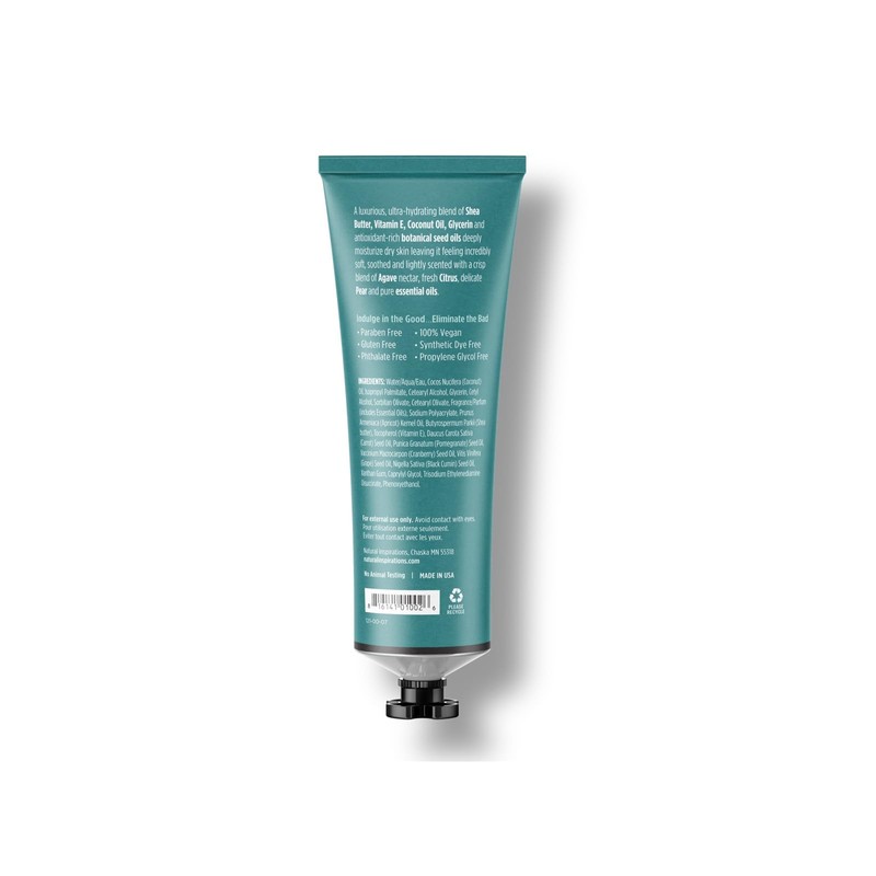 Natural Inspirations Agave Pear Ultra-Hydrating Hand Crème 3.4oz