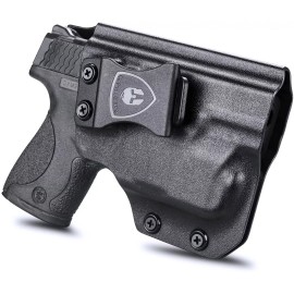 WARRIORLAND IWB Kydex Holster Fit S&W M&P Shield 9/.40 M2.0 Pistol with TLR6