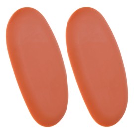 HARFINGTON Pottery Ribs 10.5cm x 5.2cm Soft Silicone Rubber Clay Ceramic Sculpting Tools for Finishing Shaping and Smoothing Removing Finger Marks