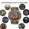 MIDDOW Military Smart Watch with Flashlight (Answer/Make Call) Compass, Heart