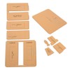 Wallet Making Template, Leather Wallet Making Stencil Kit, Long Wallet