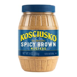 Kosciusko, Spicy Brown Mustard, 9 oz, The Original Spicy Brown