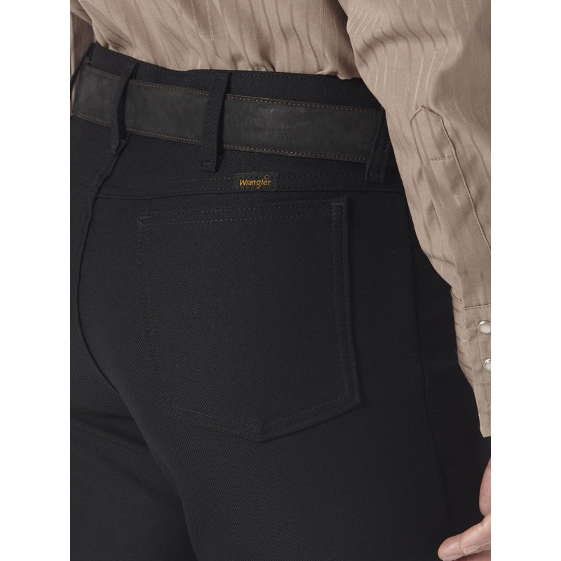 (ラングラー) Wrangler メンズ ランチャー ドレスジーンズ, ブラック, 34W x 32L