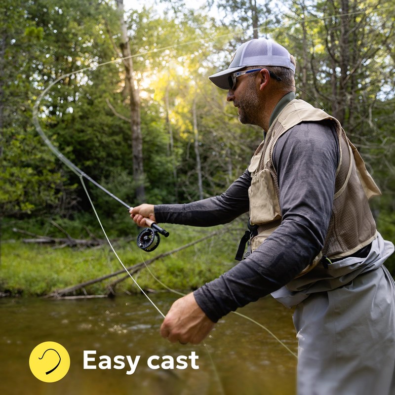 SF Fly Fishing Line with Welded Loop Weight Forward Floating