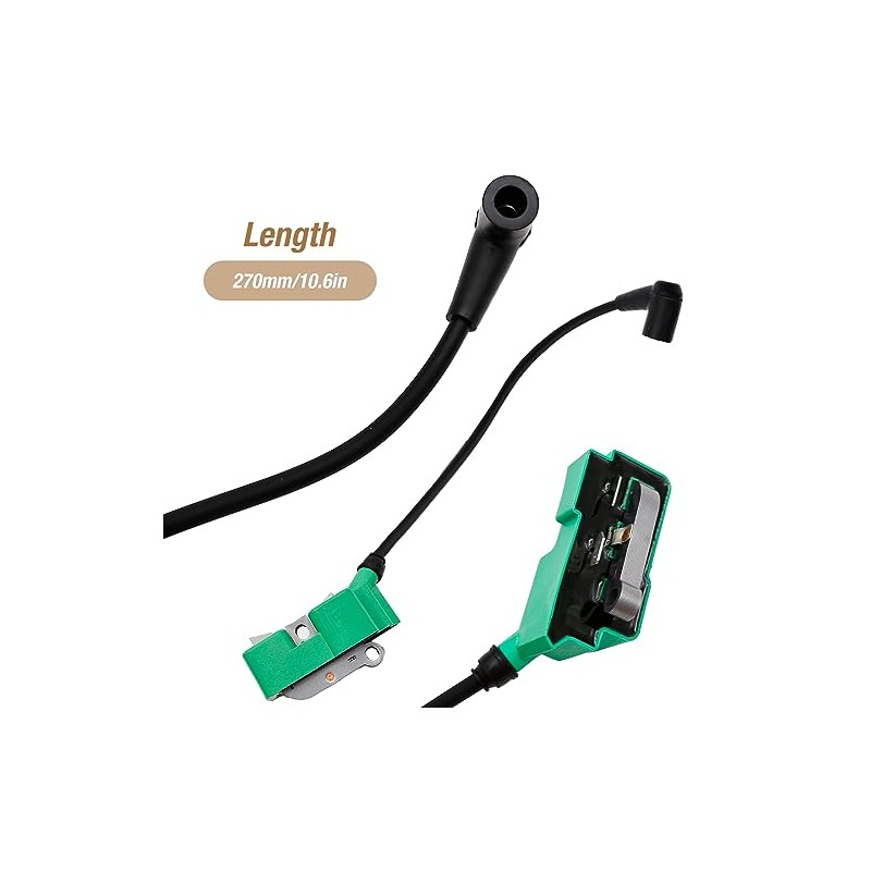 Saihisday 510115601 510115602 Ignition Coil Module with Spark Plug Boot