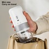 Electric Coffee Bean Grinder Dry Wet Dual Use 1500mAh Small