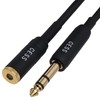 CESS-264 Black 6.35mm to 4.4mm Stereo Headphone Amplifier Adapter Cable