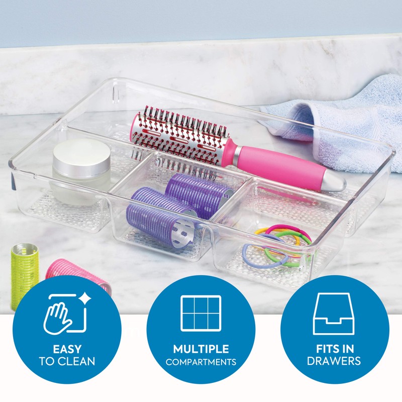 InterDesign Rain Tray 4S, Clear