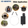 HZ-MONSTAR Igniter Push Button Ignition and Wire 500mm for Fire