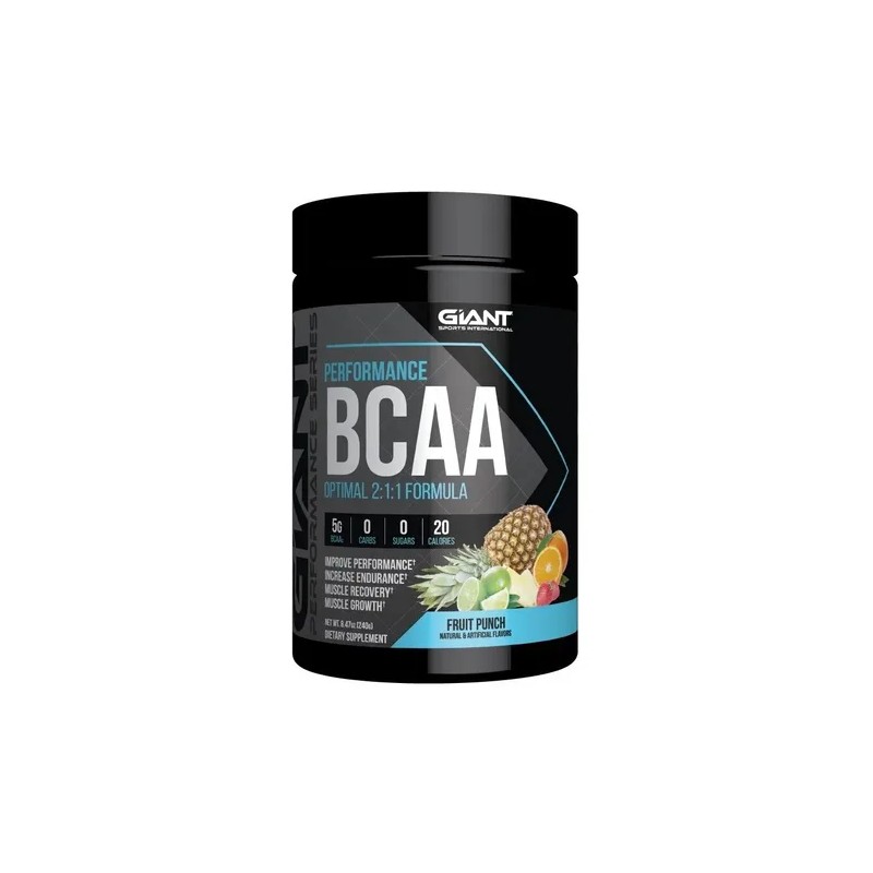 Performance Bcaa Aminos 211 Giant Sports 240g 30 Srv