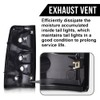 ALLGOOD Tail Lights Assembly w/Bulbs, Compatible with Chevy Silverado Pickup