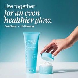 TULA Probiotic Skin Care Purifying Face Cleanser, Deep Pore Cleansing Wash, Removes Makeup, Nourishing and Hydrating, 6.7 oz.