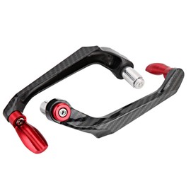 Clutch Motorcycle, Motorcycle Handlebar Protection, Universal Aluminium Alloy Motorcycle Lever Protection, Brake Protection, Clutch Lever Hand Protection Protector for Scooters, Electric Bikes