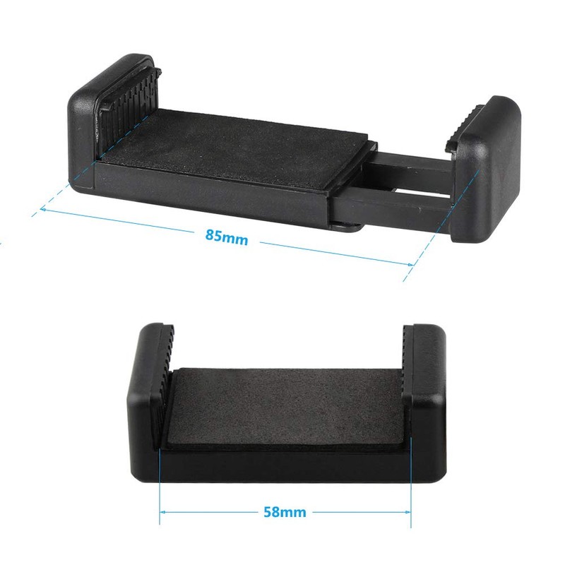 CAMVATE Smartphone Clip Holder with 1/4"-20 Mounting Points (2 Pieces)