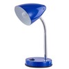Innoteck Colour Adjustable Desk Lamp, Metal, 40 W, Blue