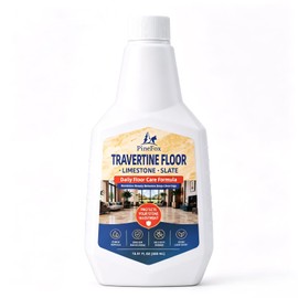 Stone Floor Cleaner for Travertine Floor, Limestone & Slate, Gentle Concentrated Daily Care Formula for Sealed Stone, No Sticky Residue, Fresh Light Scent, 16.91 fl oz