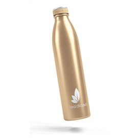 tea'dicted Premium Thermos Flask, 1 Litre, Leak-Proof Stainless Steel Thermos Flask, BPA-Free, Designer Insulated Jug, 12 Hours Hot & 18 Hours Cold, Ideal for Sports, School, Children, Outdoor etc.