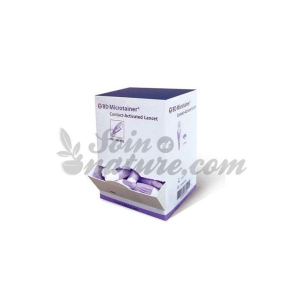 Oxypharm Bd Microtainer Contact Auto-piqueur 200 Lancettes
