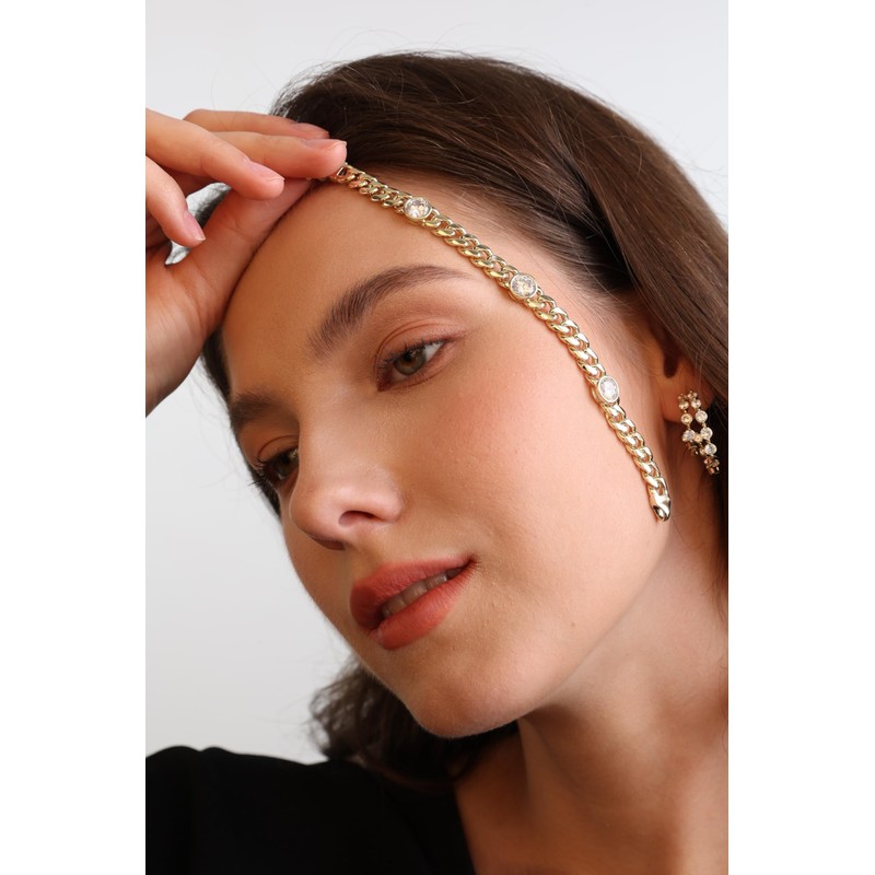 Pearich Gold Bracelets For Women,14k Gold Miami Cuban Link Bracelet