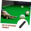 SUPVOX 1set Tip Shaper Repair Tool with Sandpaper for Billiard