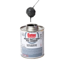 Oatey 31105, 32 oz, Gray, 32 Ounce PVC Cement