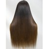 UNICE Yaki Straight 13x4 Lace Front Wigs Human Hair with