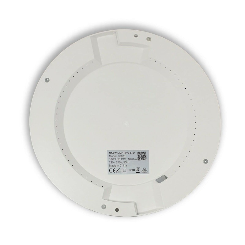 UKEW 18W PIR Ceiling Panel Light - LED Round Flush
