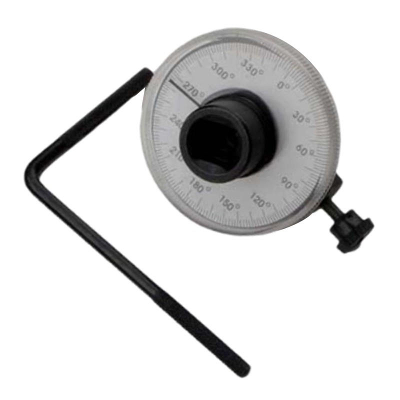 Ronyme Torque Angle Gauge Measuring Tool Gift Hand Tool 1/2