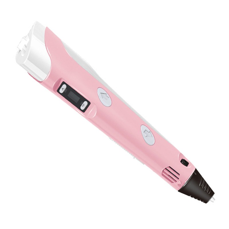 3D Printing Pen LCD Display Adjustable Speed with 5M Consumable