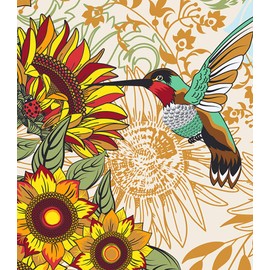 Two Lumps of Sugar Birds and Sunflowers Silli Mitt