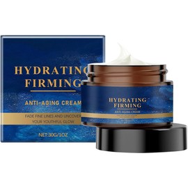 Crema facial hidratante anti envejecimiento,Crema hidratante y endurecimiento anti arrugas para líneas finas,Elasticidad de la piel,Fácilmente absorbida
