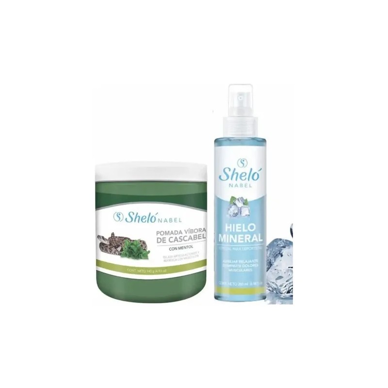 Relajante Muscular Spry Hielo Mineral Sheló Pa Cuerpo S060-4
