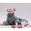Hairless Cat clothes Fleece Warm Winter cat clothes for Sphynx