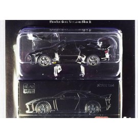 GT-R50 Sports Car, Black - ESPMJ002B - 1/64 Scale Diecast Model Car