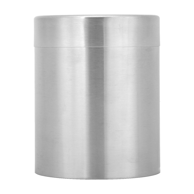 400ml Stainless Steel Tea Tin Can Home Kitchen Canisters for