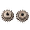 2Pcs RC Motor Gear Set Easy to Install M0.6 20T