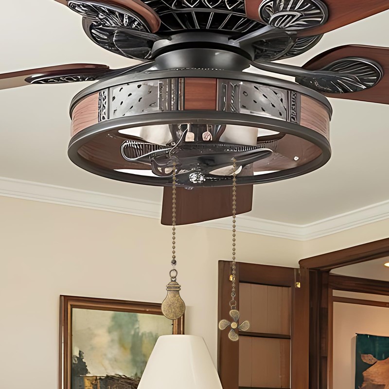 2 Pack Ceiling Fan Pull Chain Extender, 12 Inch Ceiling