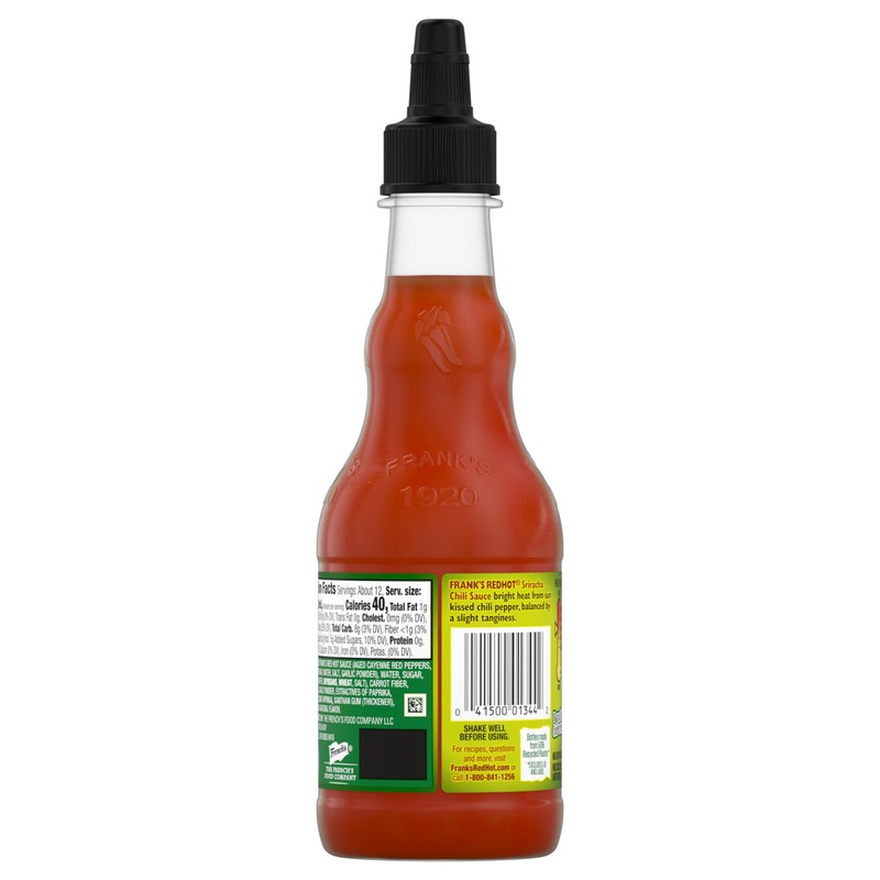 Frank's RedHot Frank's RedHot Sriracha Chili Sauce, 12 fl oz