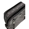 GUESS Torino Double Zip XBody with Vertical Zip Dark Black,