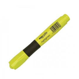 Ergo-Brite Ergonomic Highlighter Pen - Yellow (Pack of 10)