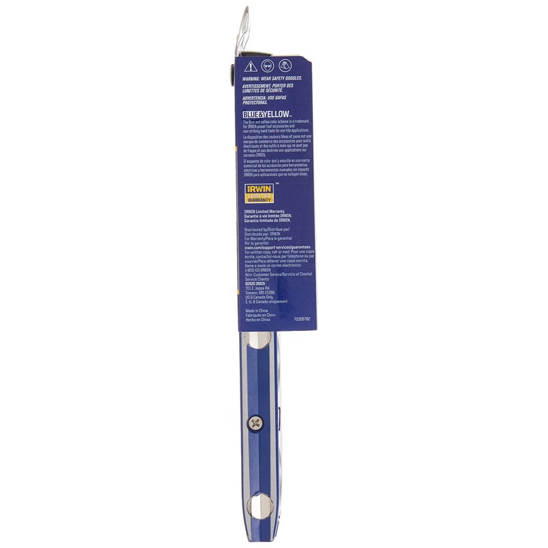 Irwin 1794153 250 Magnetic Torpedo Level, 9-Inch, Blue