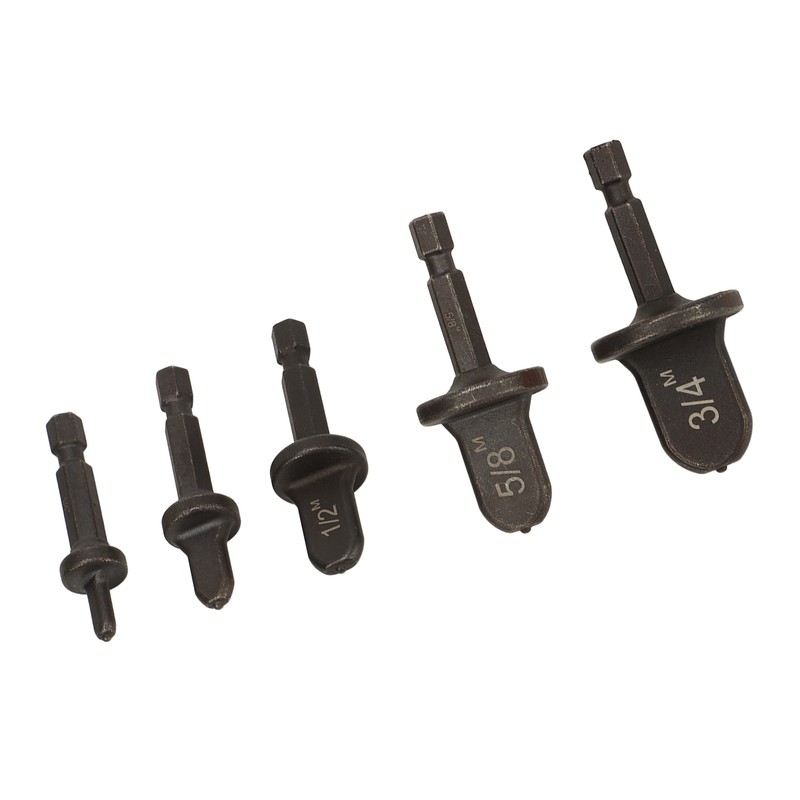 5pcs Copper Tube Expander Copper Pipe Swaging Tool Drill Bit