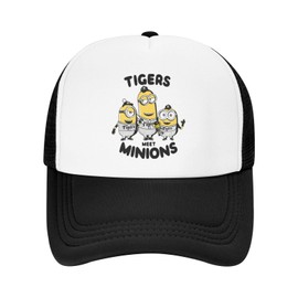 PETBON Hanshin Tigers Children's Cap, Summer, Mesh Cap, Kids, Lightweight, Hat, For Boys, Girls, Baseball Cap, Sun Protection, UV Protection, Adjustable, Fashionable, b