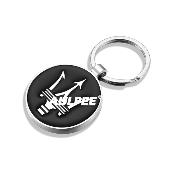 AULPEE Alloyed Car Keychain for Car 3D Metal Key Chain